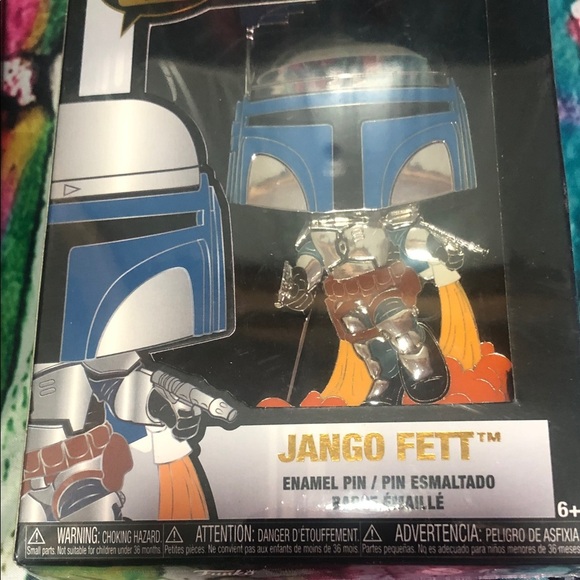 Pop Jango Fett Action Figure - Blue and Silver - Picture 4 of 5